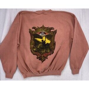 Bear Snow Boards Size XLSweat Shirt Logo 1990's Red Graphic Vintage Santee